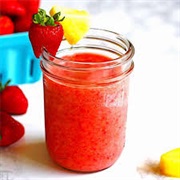 Pineapple and Strawberry Smoothie