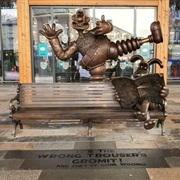 Wallace and Gromit Statue