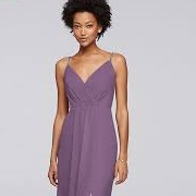 Jeweled Straps Bridesmaid Dress