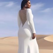 Open Back Filled in With Beading