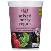 Mixed Berry Yogurt
