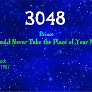 #8160 I Could Never Take the Place of Your Man by Prince