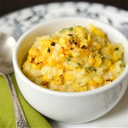 Grilled Corn Risotto