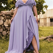 Visible Dress Lining, Different Shade