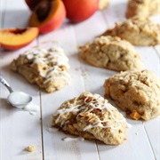 Vegan Peach Scone
