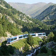 Blue Train of the Pyrenees