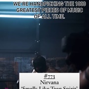 #773 Smells Like Teen Spirit by Nirvana