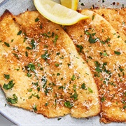 Parmesan Crusted Flounder