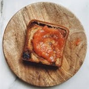 Multigrain Rye Bread With Quince Jam