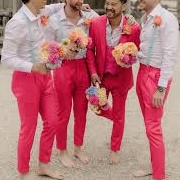 Colorful Pants for Wedding