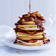 Chocolate Spread Pancakes