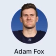 Adam Fox (Team USA) 4 Nations Face Off