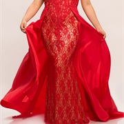 Detachable Overskirt