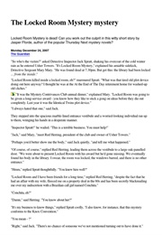 The Locked Room Mystery (Jasper Fforde)