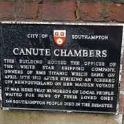 Canute Chambers Plaque