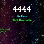 #8515 He'll Have to Go by Jim Reeves