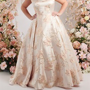 Brocade Wedding Dress
