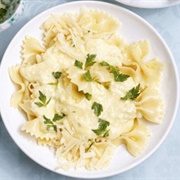 Cheesy Farfalle