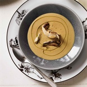 Porcini and Chestnut Soup