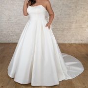 Mikado Silk Wedding Dress