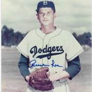 Elwin Charles Roe ( Preacher Roe) Brooklyn Dodgers Pitcher