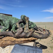Fighting Dinosaurs, Mongolia