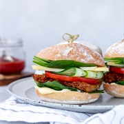 Veal Schnitzel Sandwich