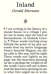 Inland (Murnane)