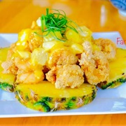 Pineapple Fried Shrimp