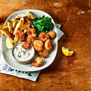 Scampi and Wedges