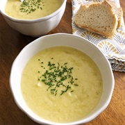 Leek and Cheese Soup
