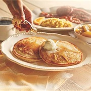 Cracker Barrel Grandma's Pancake Breakfast