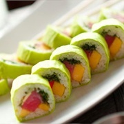 Space-Themed Soy Paper Sushi