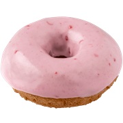 Strawberry Iced Donut