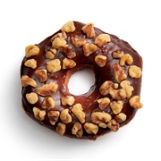 Chocolate Iced With Walnuts