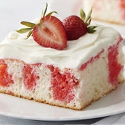Strawberry Poke Cake