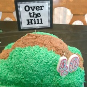 Over the Hill Birthday Cake