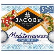Mediterranean Pinch of Salt Jacobs Crackers