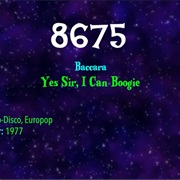 #7276 Yes Sir, I Can Boogie by Baccara