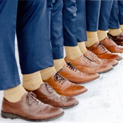 Brown Groomsmen Shoes