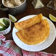 Red Lentil Dosa