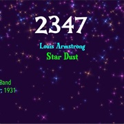 #7942 Star Dust by Louis Armstrong