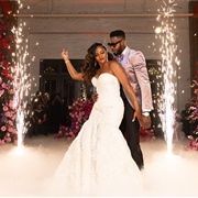 Cold Sparks in Wedding Decor