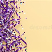 Purple Confetti
