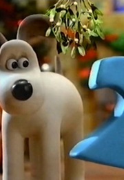 Wallace & Gromit " Mistletoe" BBC 2 Ident (1995)
