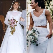 Vintage Dress (Like Mom's Dress) Redesigned