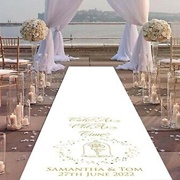 Personalized Aisle Runner