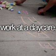Work at a Daycare