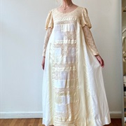 Patchwork Wedding Dress