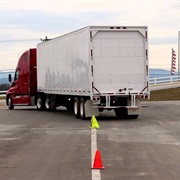 Truck Backing Up